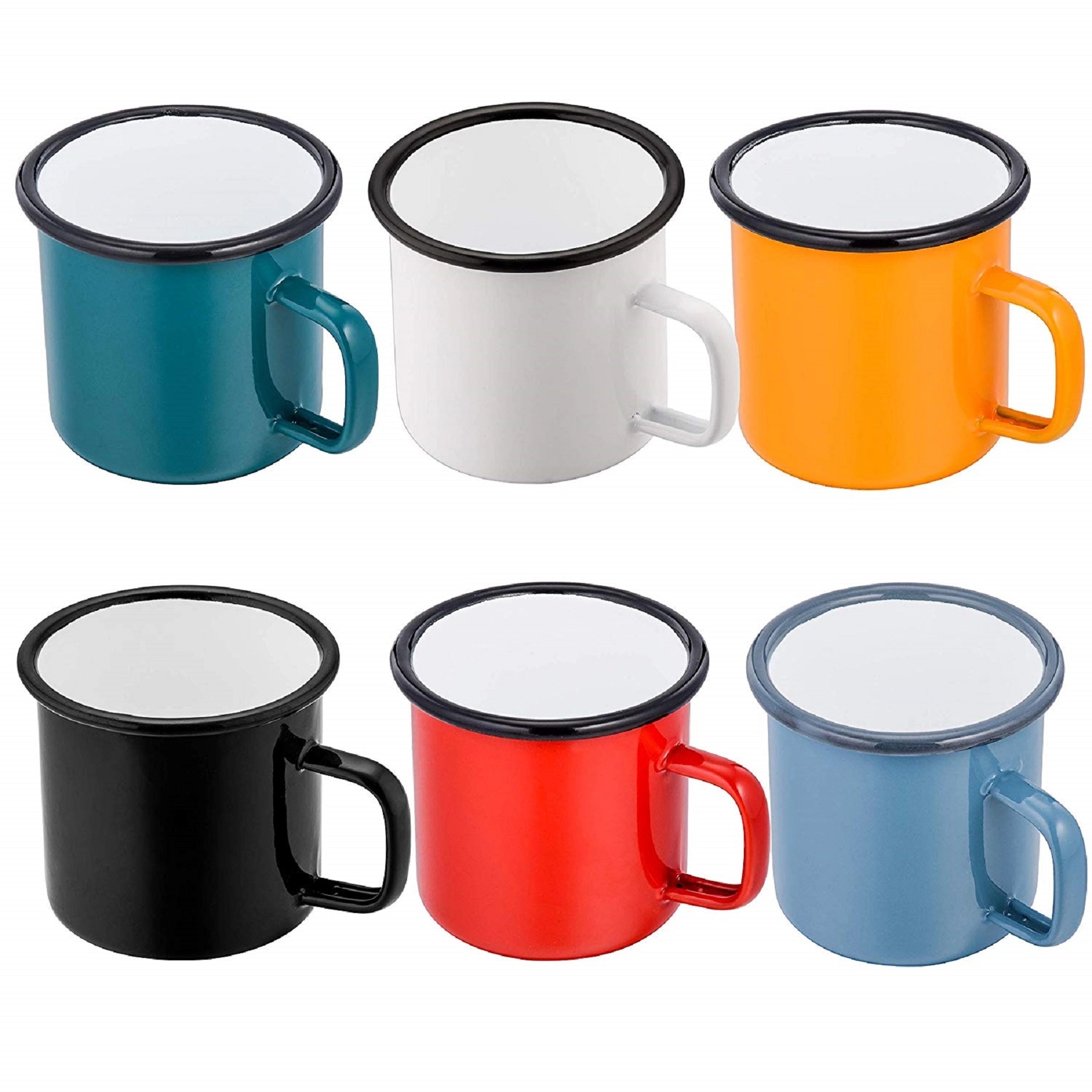 12 oz Enamel Mug with Handle 6
