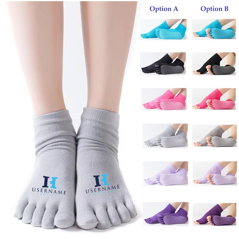 Women's Five-Toe Short Yoga Socks 2