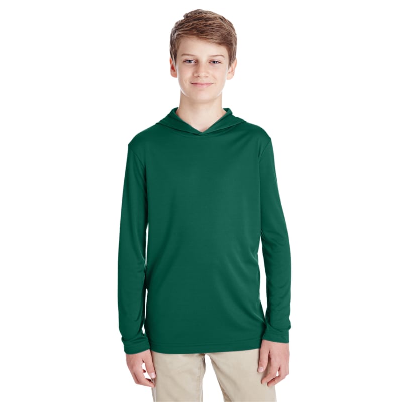 Team 365 Youth Zone Performance Hooded T-Shirt 22