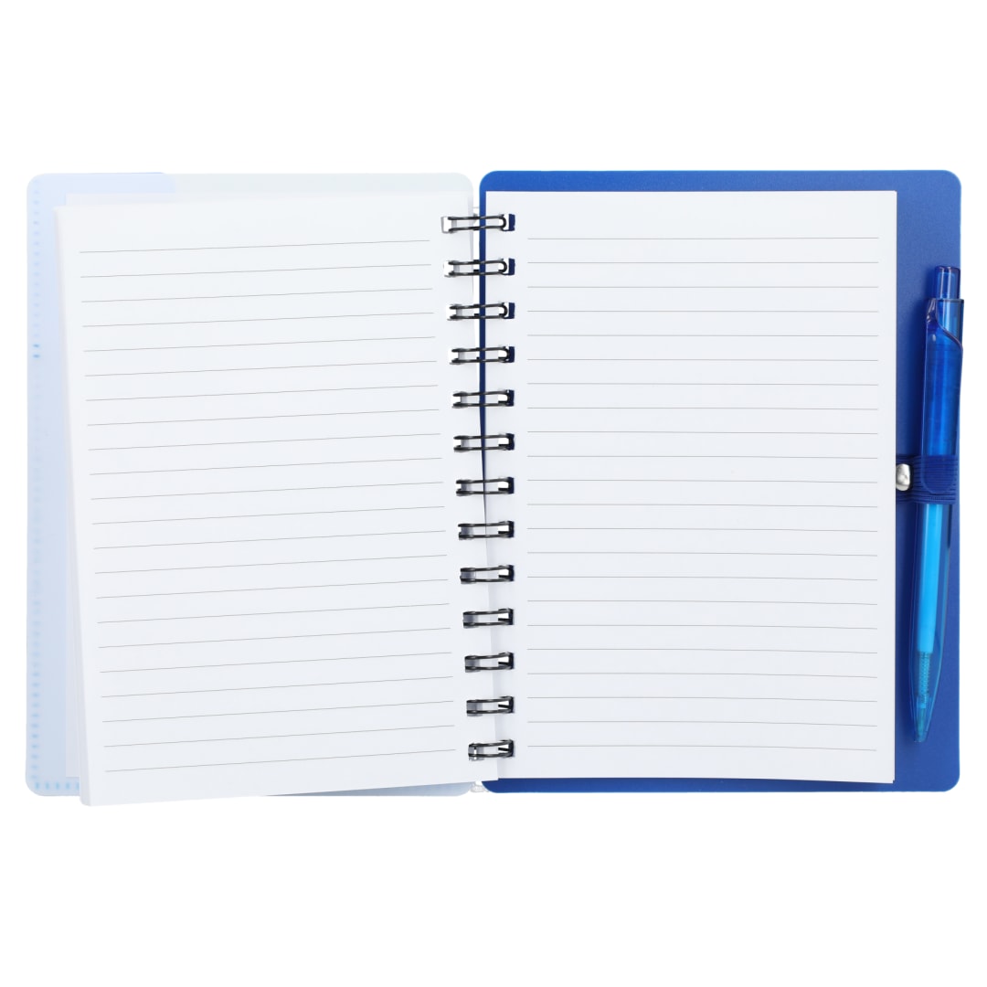 5" x 7" Recycled Pace Spiral Notebook w Pen 17