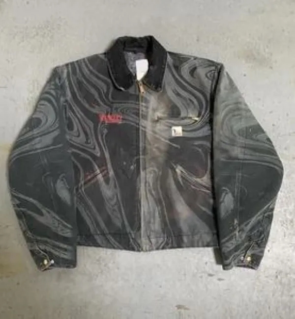 Men's Hip Hop Streetwear Denim Bomber Jacket 2