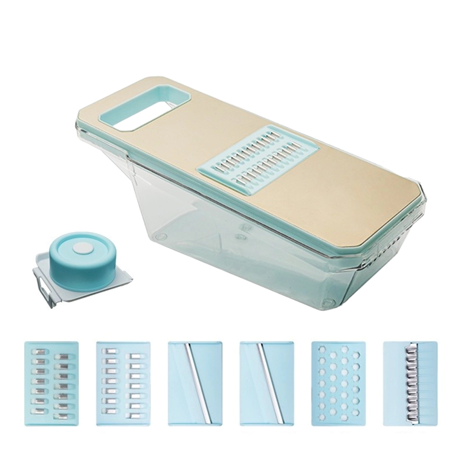 Household Stainless Steel Shredder With Kitchen Container 3