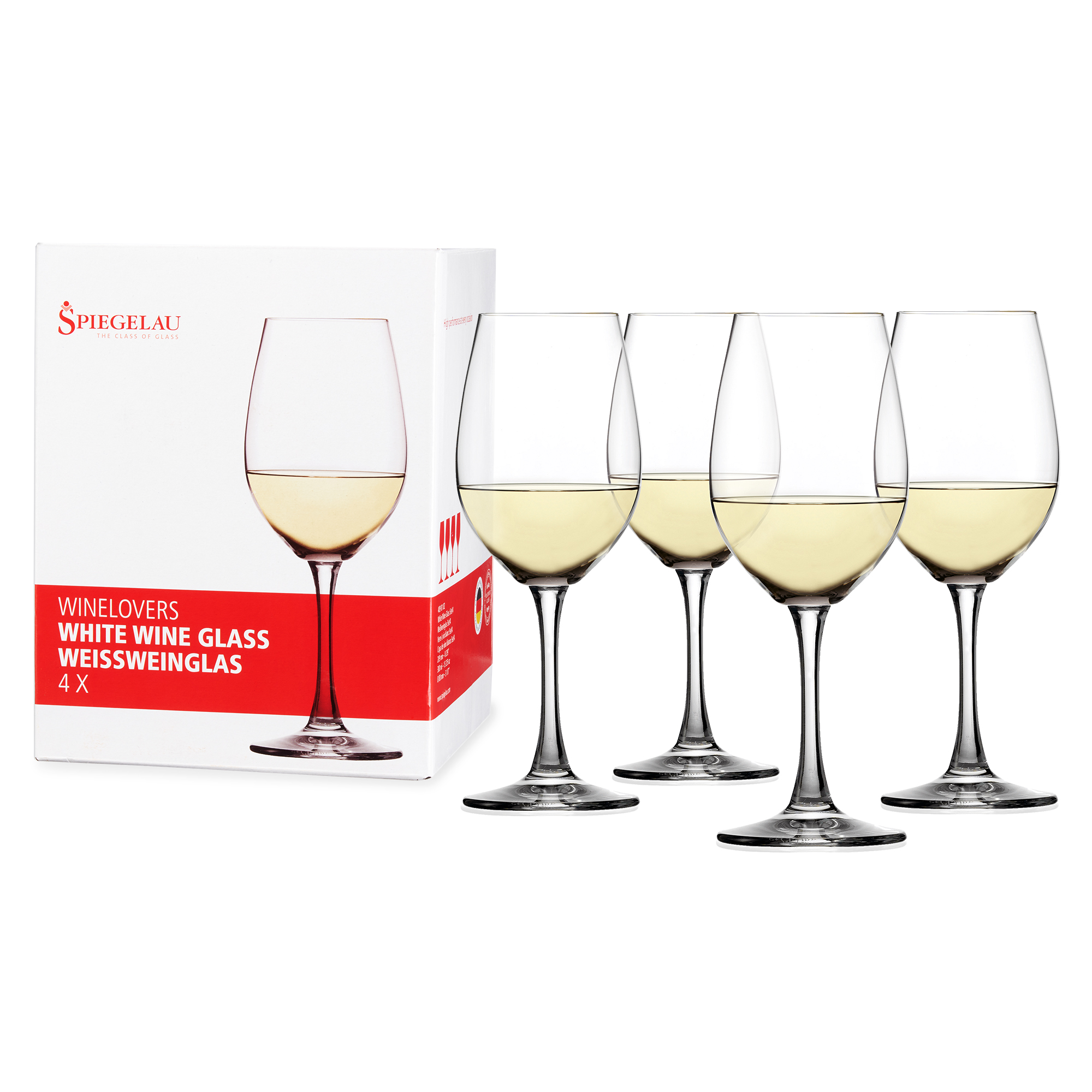 Spiegelau Wine Lovers 13.4 oz White Wine Glass, set of 4 6