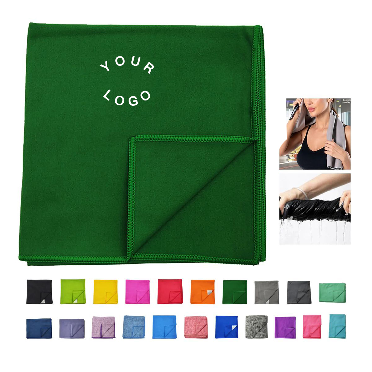 Sand Free Microfiber Towel for Beach and Travel Use 2