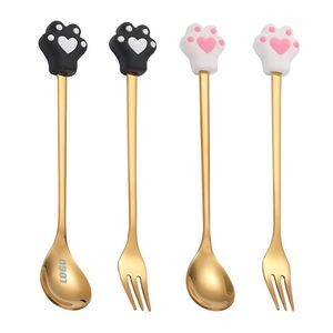 Paw Dessert Coffee Spoon Or Fork 14