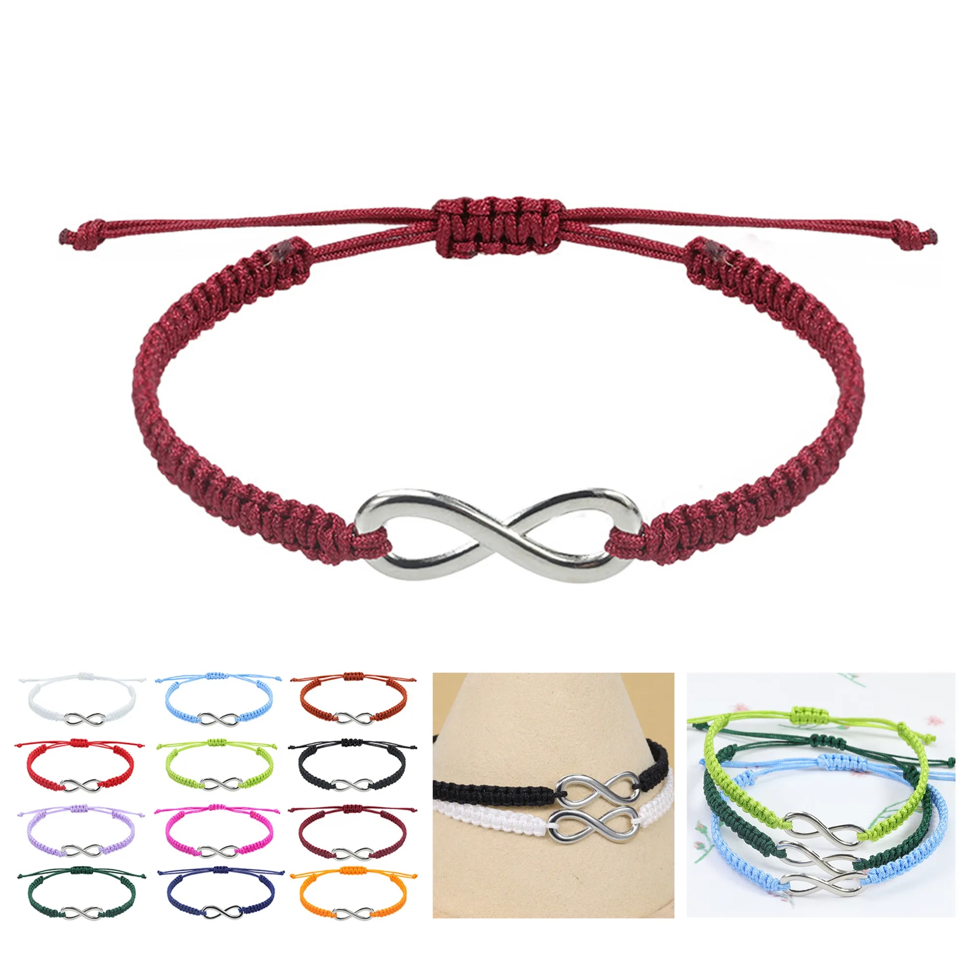 Customizable Metal Woven Bracelet with Clasp 6