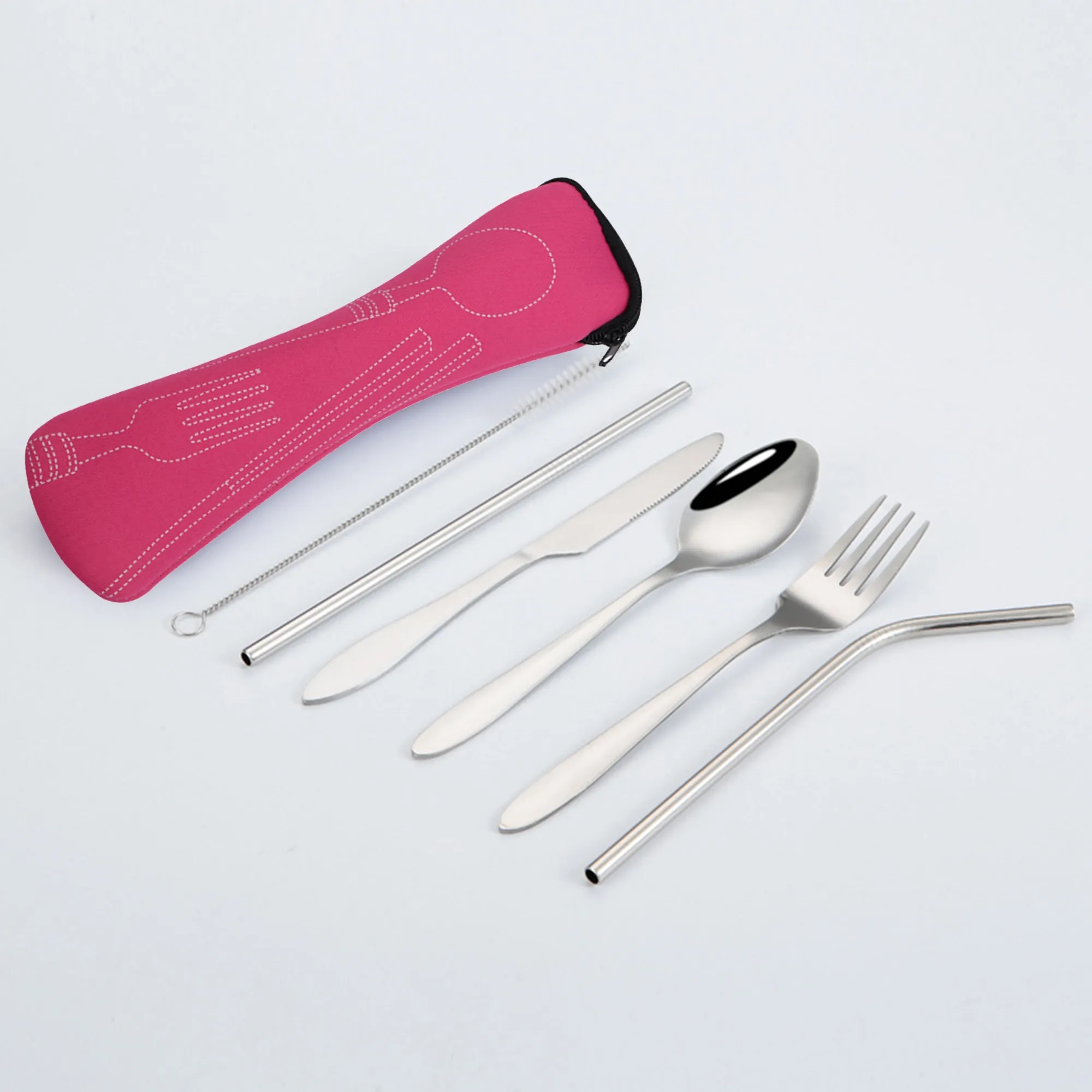 Stainless Steel Ttableware Seven-piece Set 6