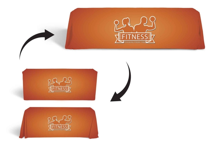 4' to 6' Standard Convertible Table Cover 1