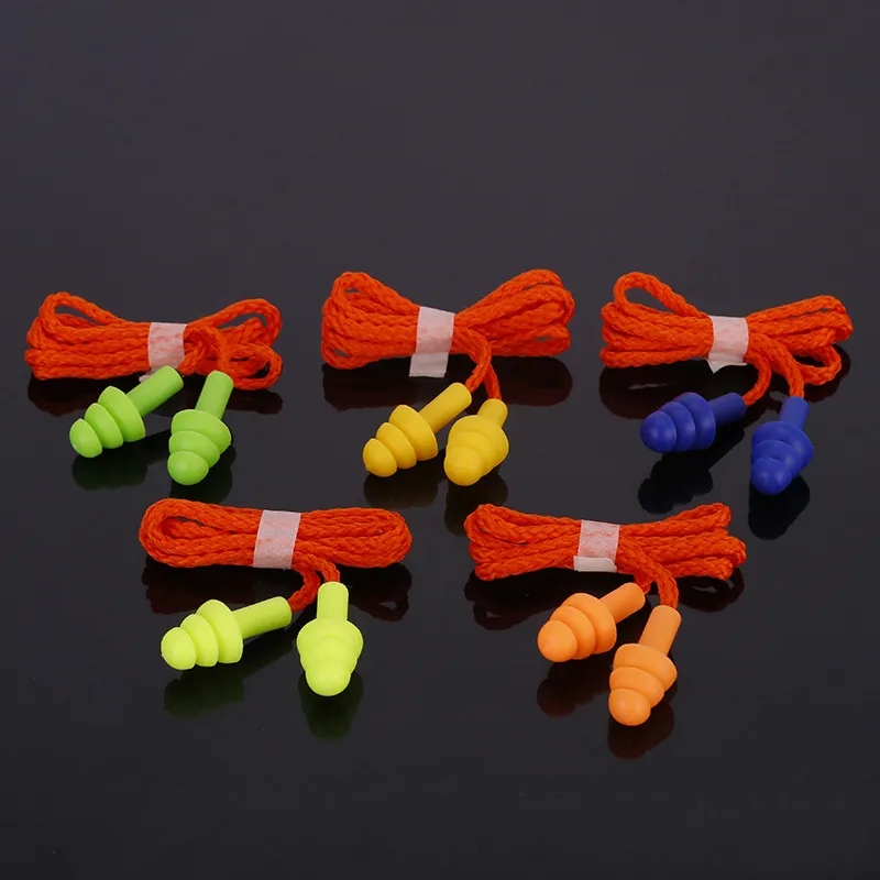 Promotional Silicone Ear plugs with String 1