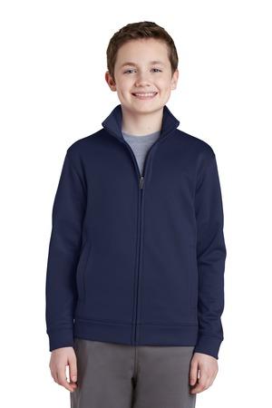 Sport-Tek® Youth Sport-Wick Fleece Full-Zip Jacket 38