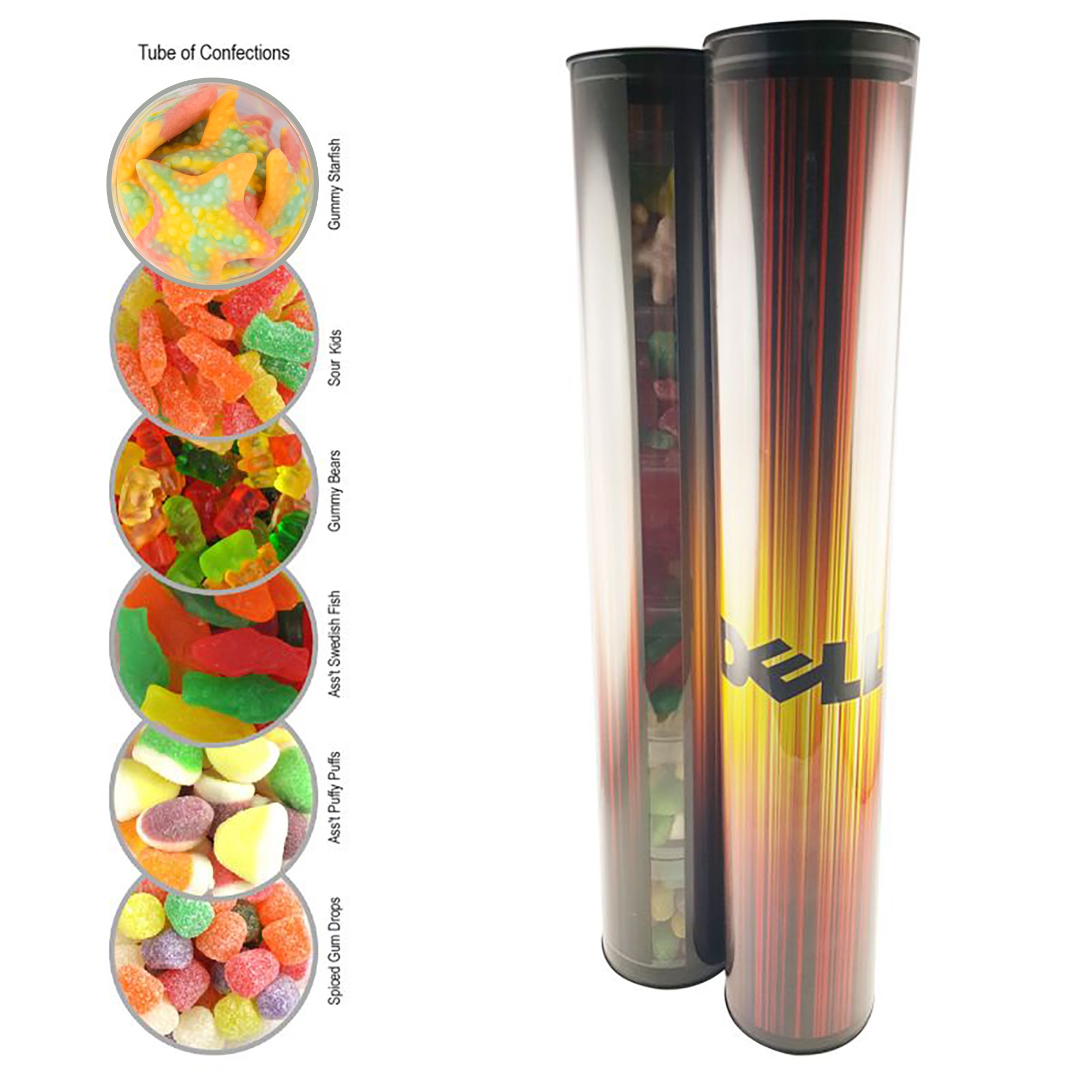 Clever Candy Tube of Confections 1
