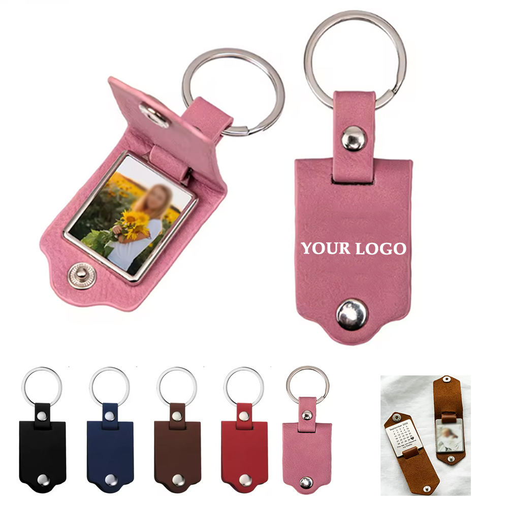 Personalized Leather Keychain 1