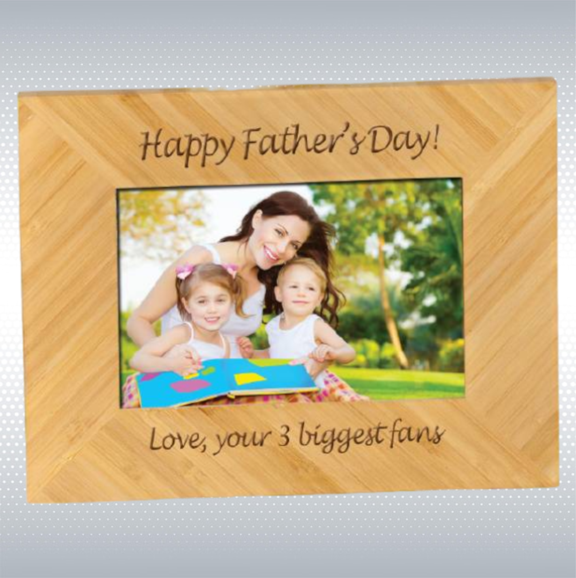 8" x 10" Bamboo Picture Frame 1