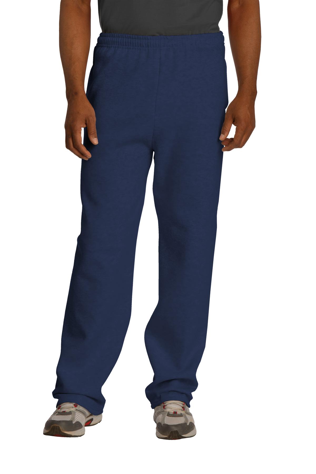 Jerzees NuBlend Open Bottom Pant with Pockets. 974MP 27
