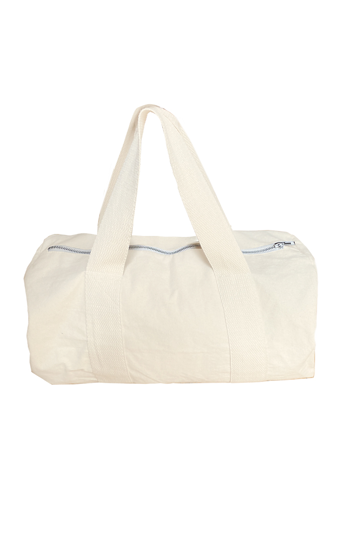 Organic Canvas Small Duffle Bag 2