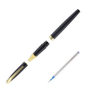 Gold Clip Metallic Retractable Cap Signing Pen 18