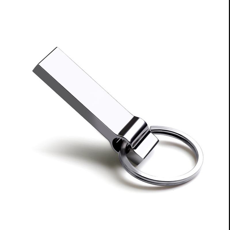 Metal USB Flash Drive with Key Chain 2