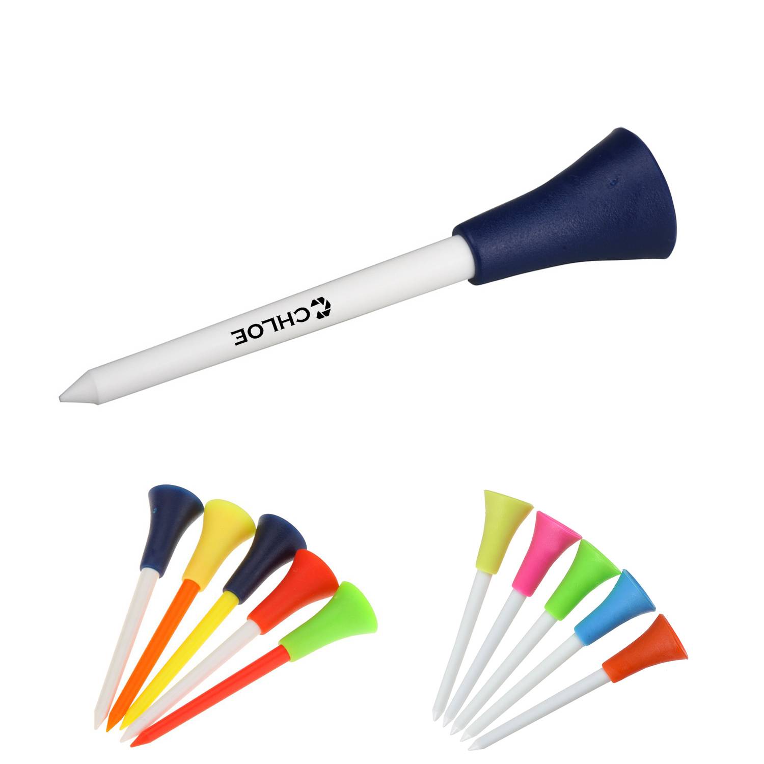 Soft Rubber Cover Tees Golf Supplies 1