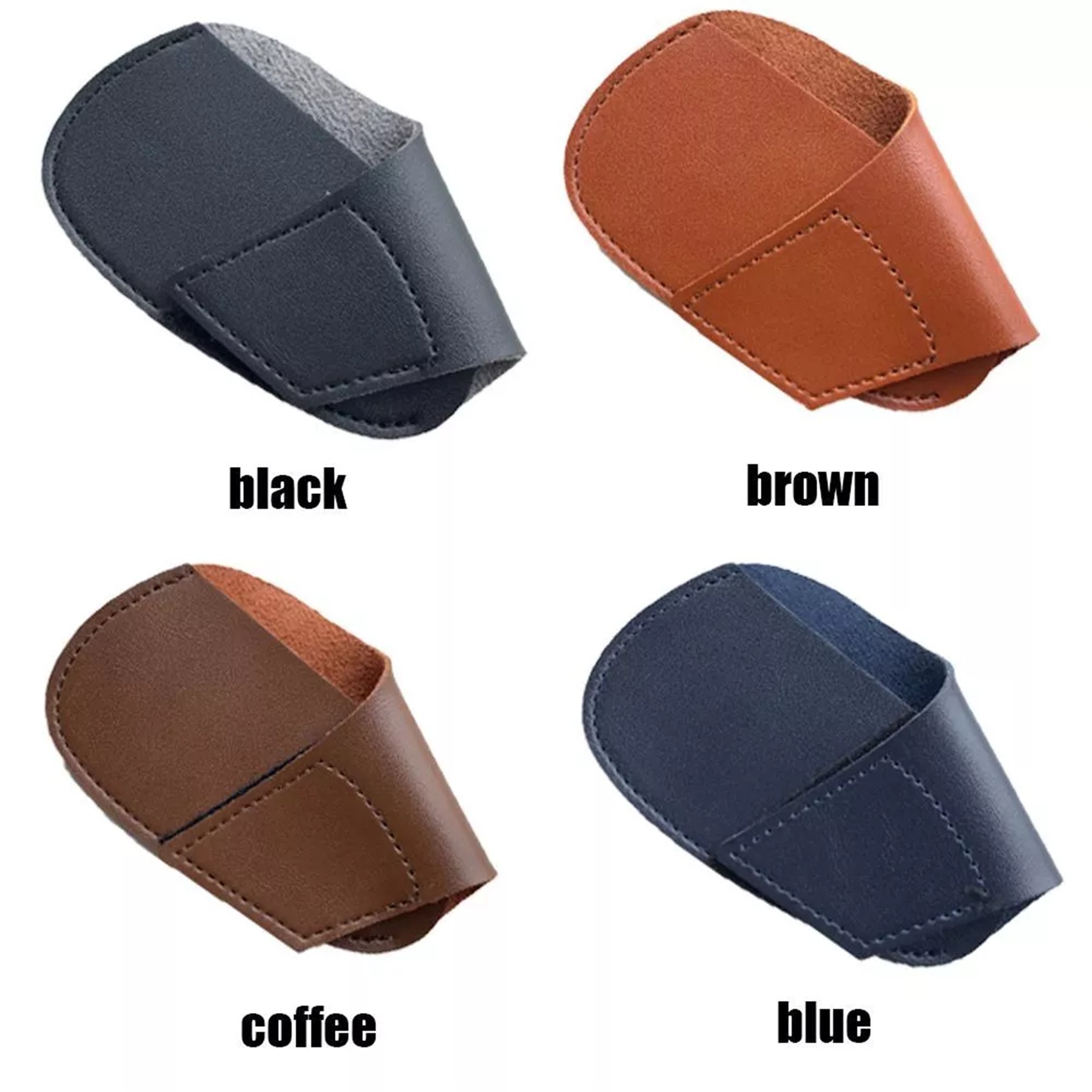 Leather Golf Iron Head Cover 4