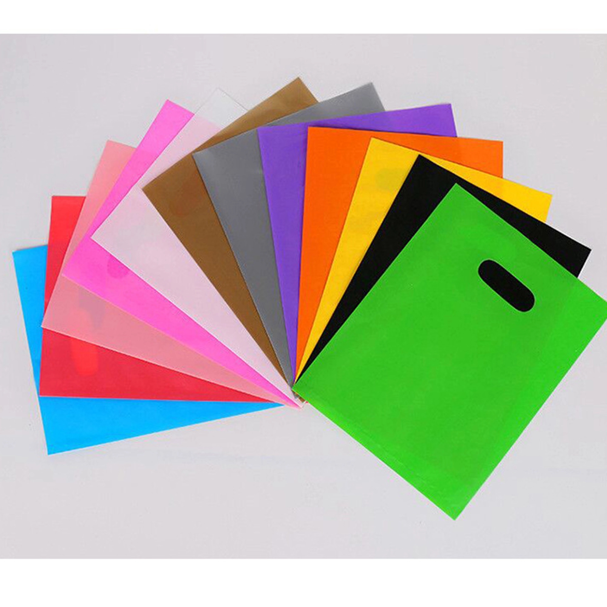 Die Cut Plastic Bag 12'' 2