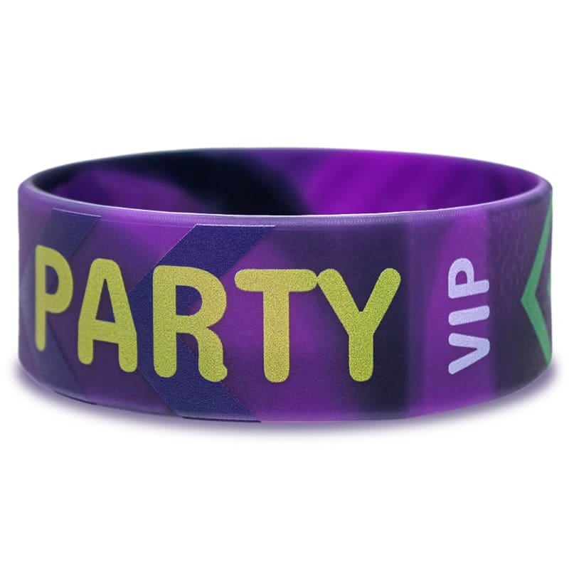 1 Inch Full Color Printed Wristbands 221