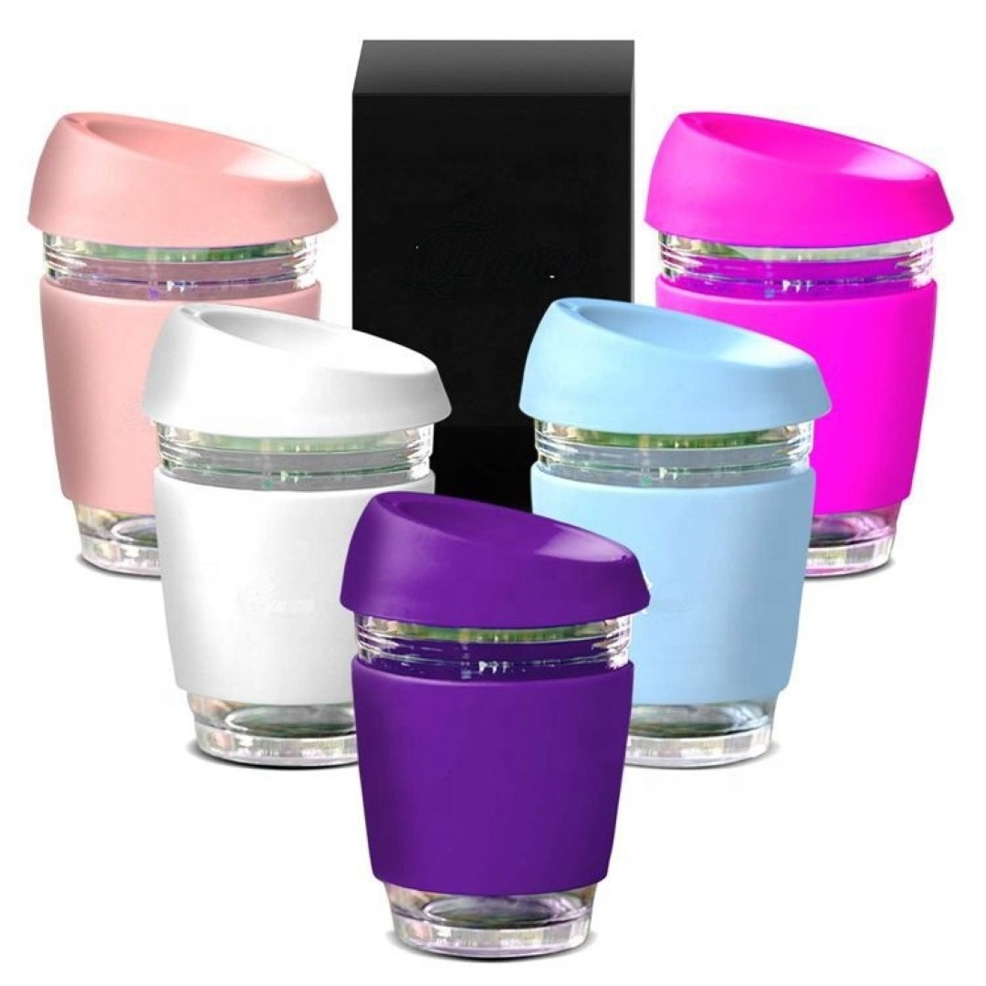Glass Reusable Coffee Cup 5