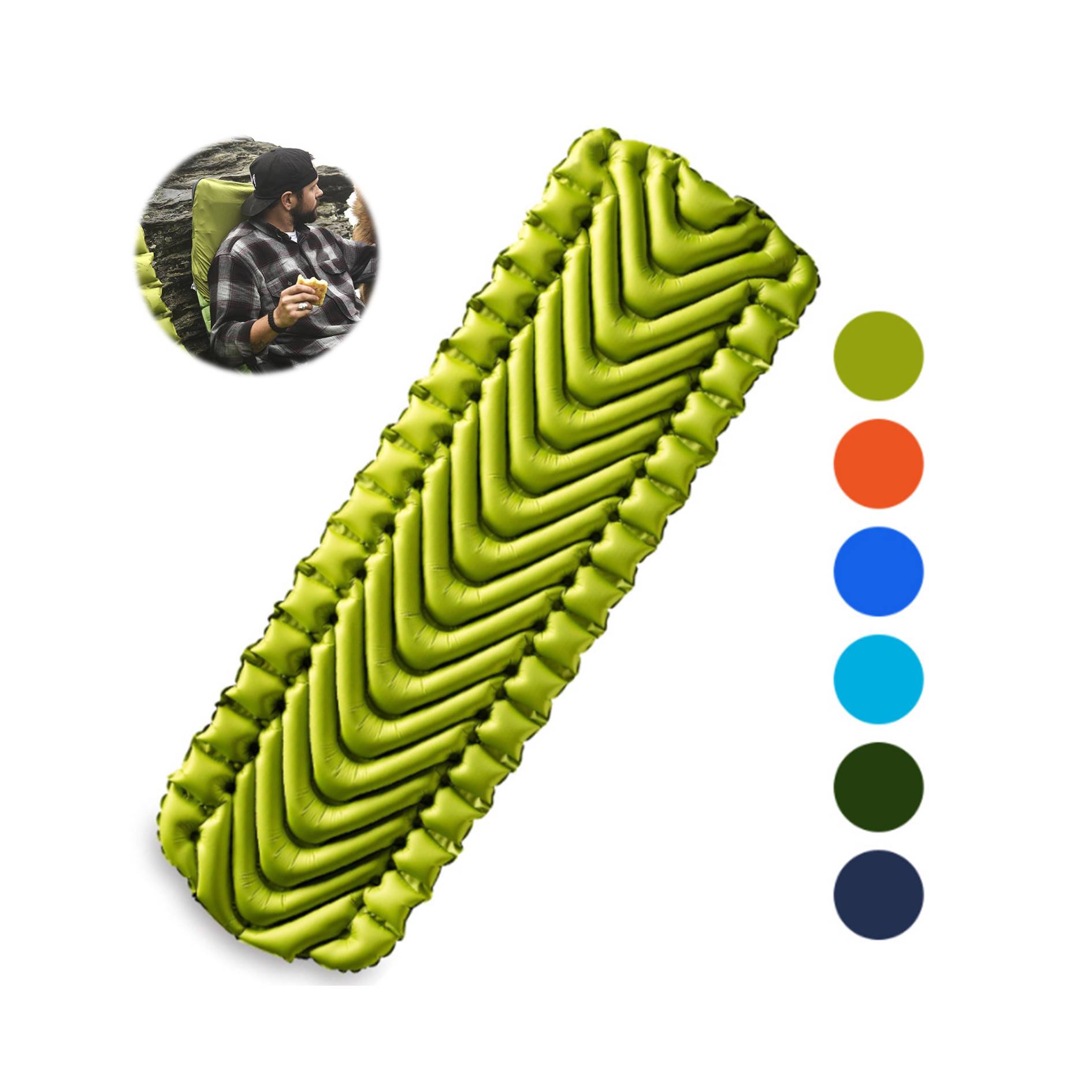Moisture-Proof Inflatable Sleeping Mat 2