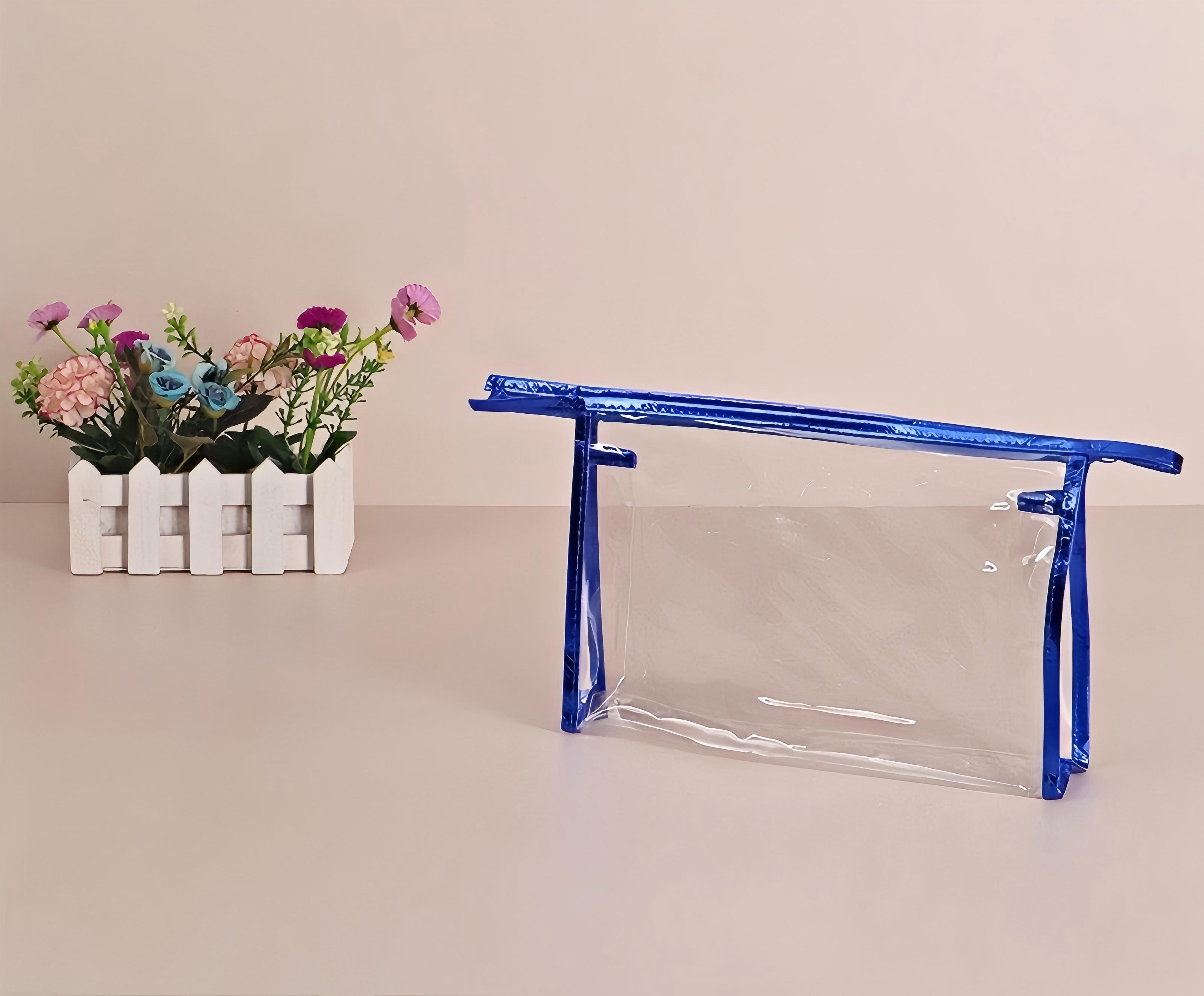 PVC bag transparent plastic handbag 4