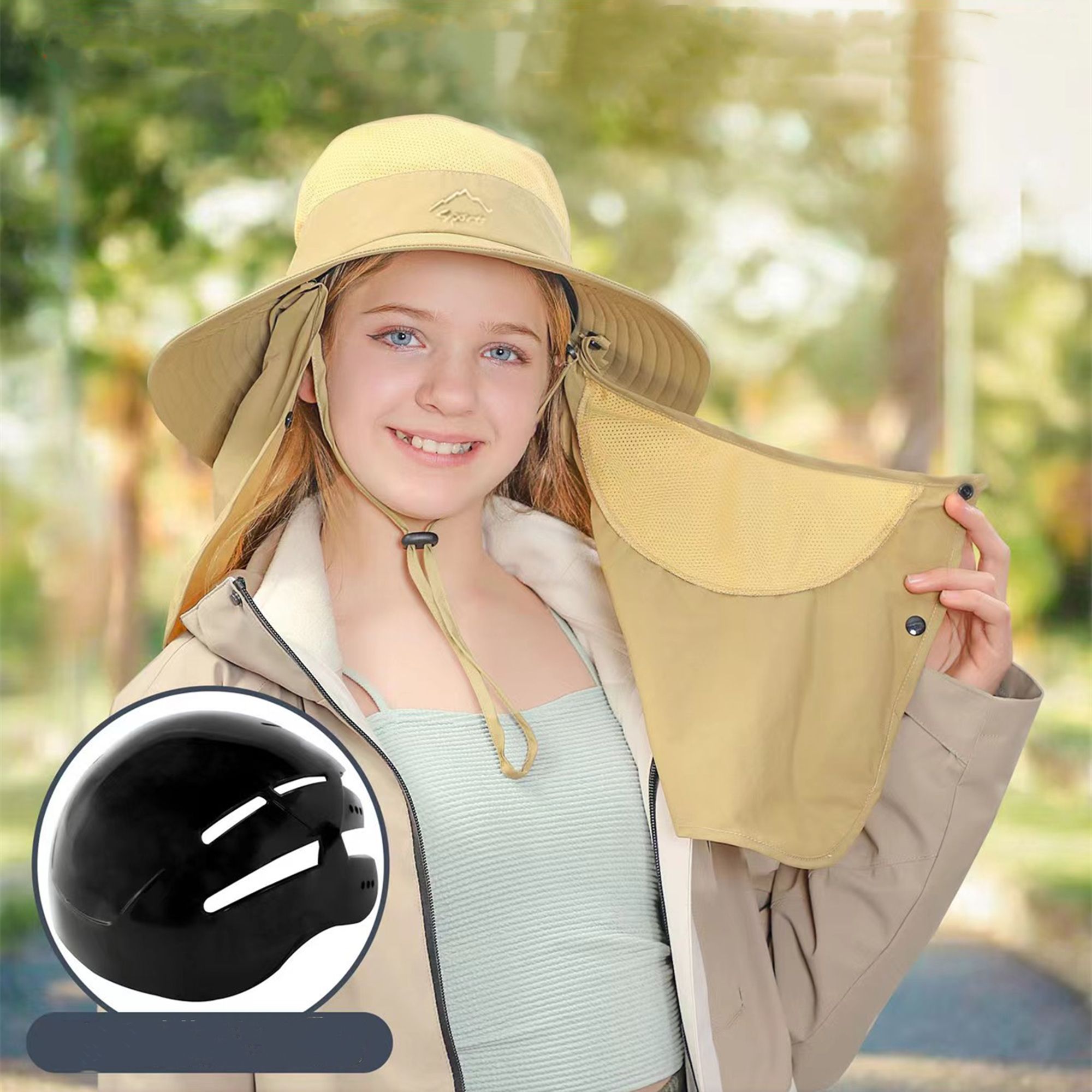Outdoor UV Sun Protection Hat 2
