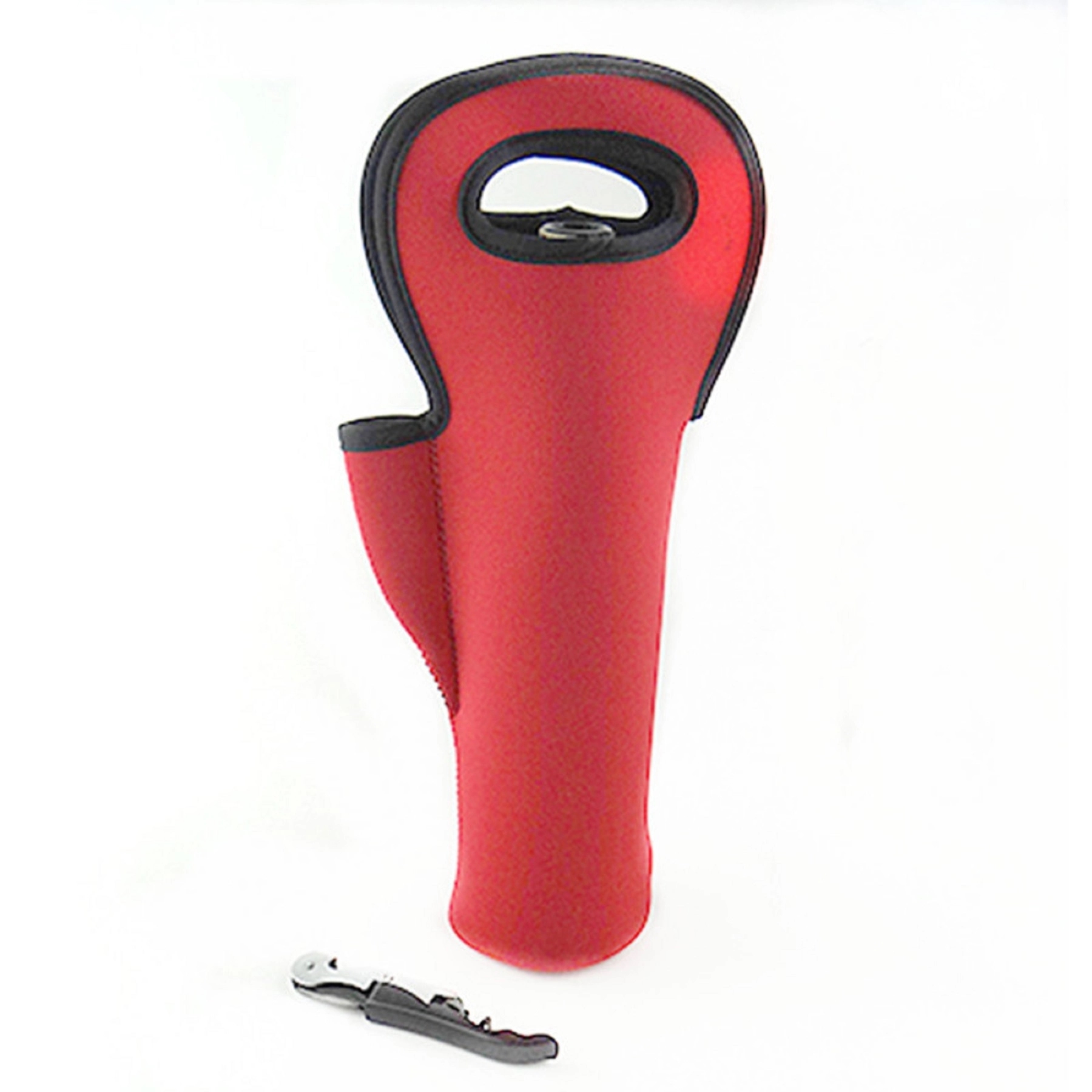 Neoprene Wine Tote Bag with Opener 2