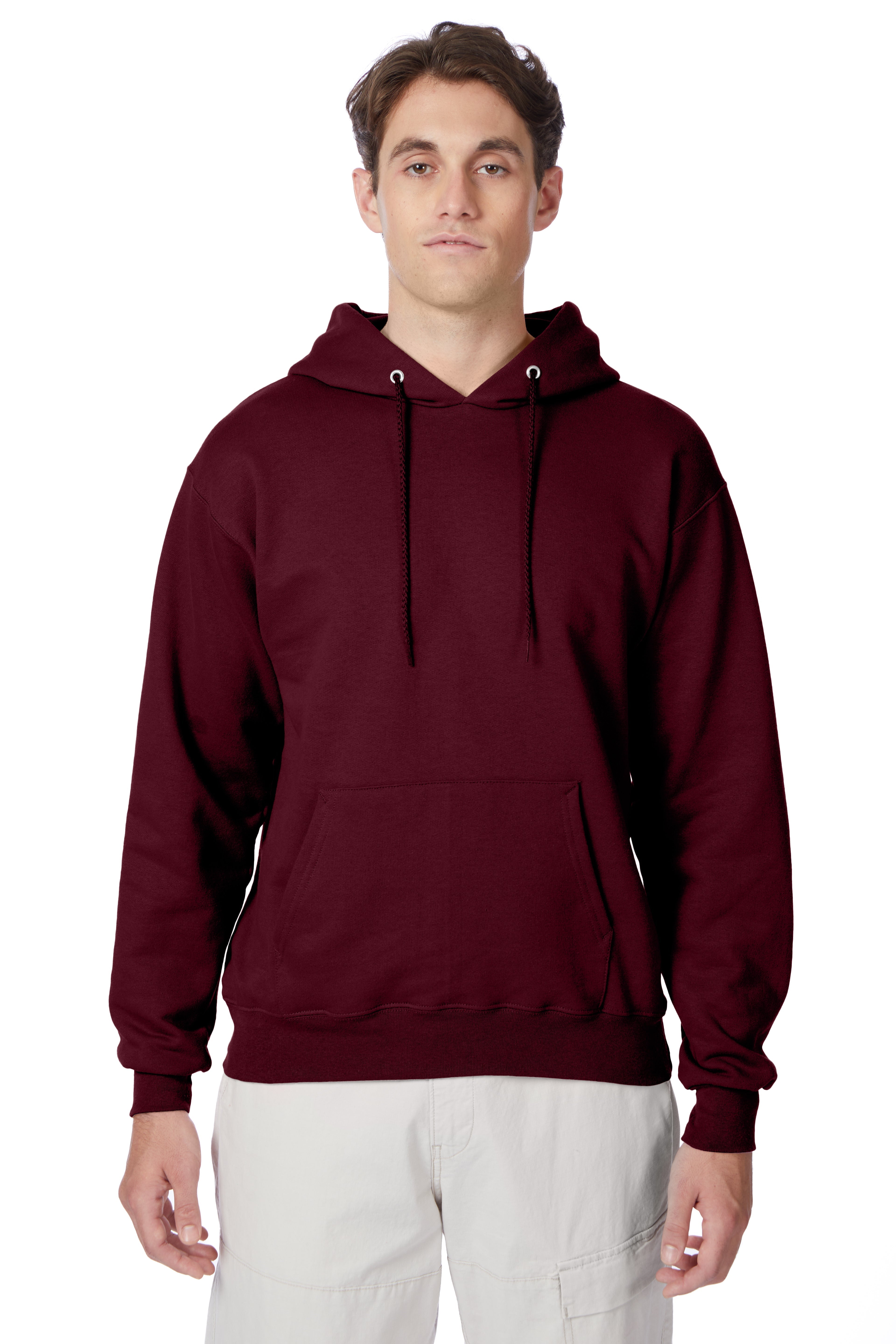 Hanes Ultimate Cotton® Fleece Pullover Hoodie, custom hoodie or sweatshirt with logo imprint 3