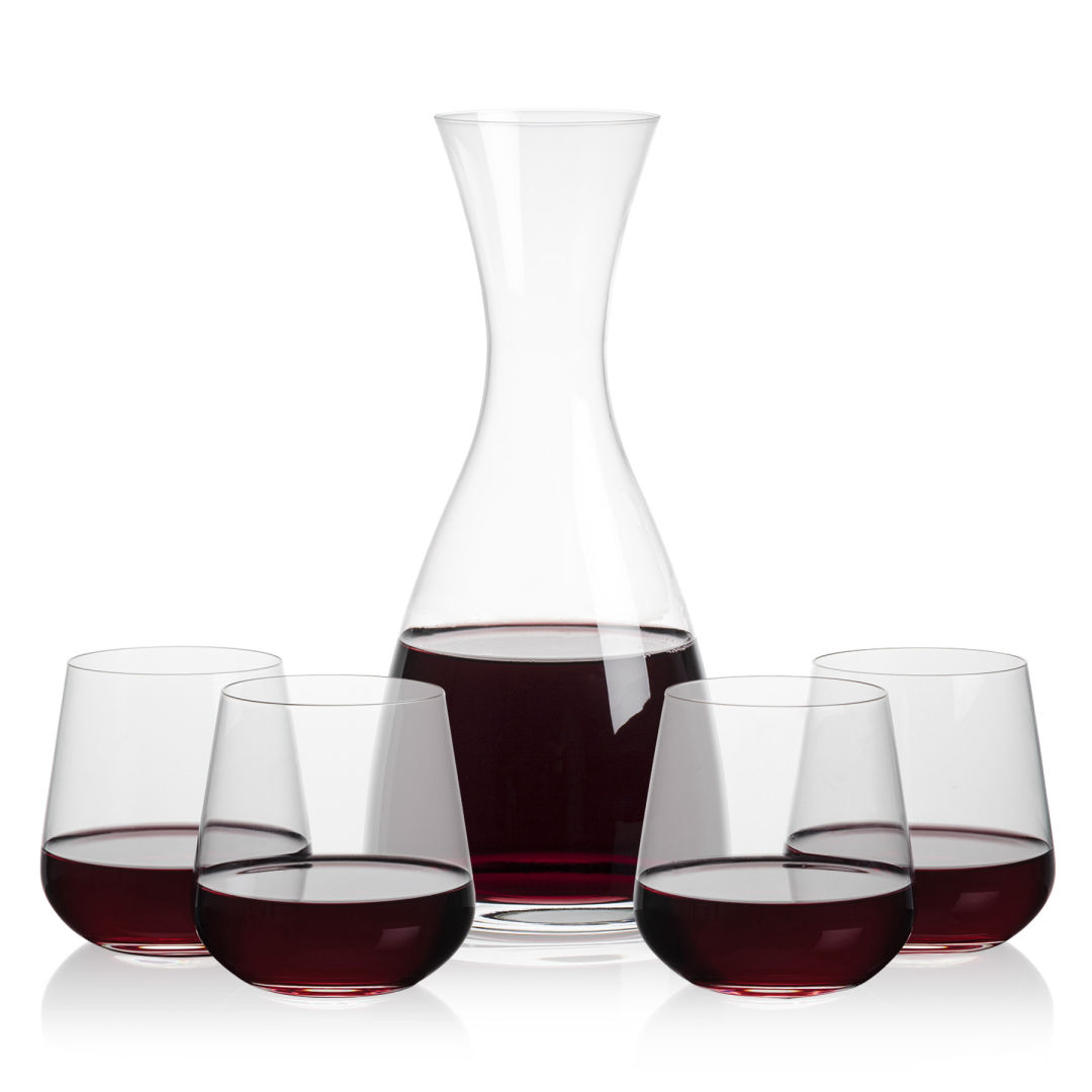 Barham Carafe & Howden Stemless Wine 7