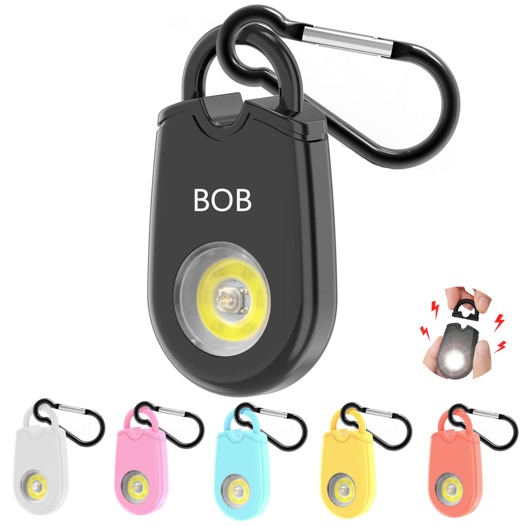 LED Light Personal Alarm 9