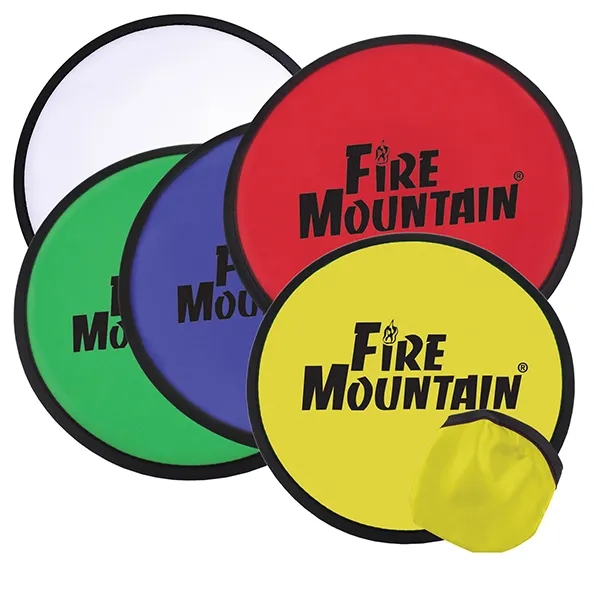 Collapsible Flying Disc With Pouch 2