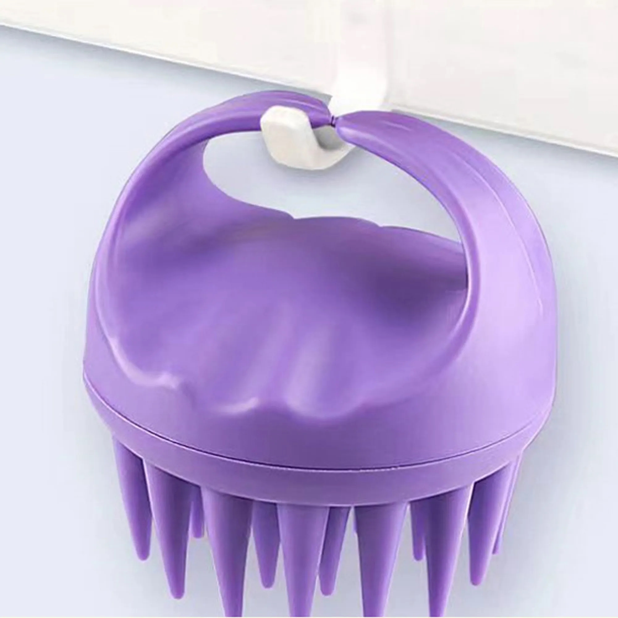 Silicone Hair Scrubbing Brush 6