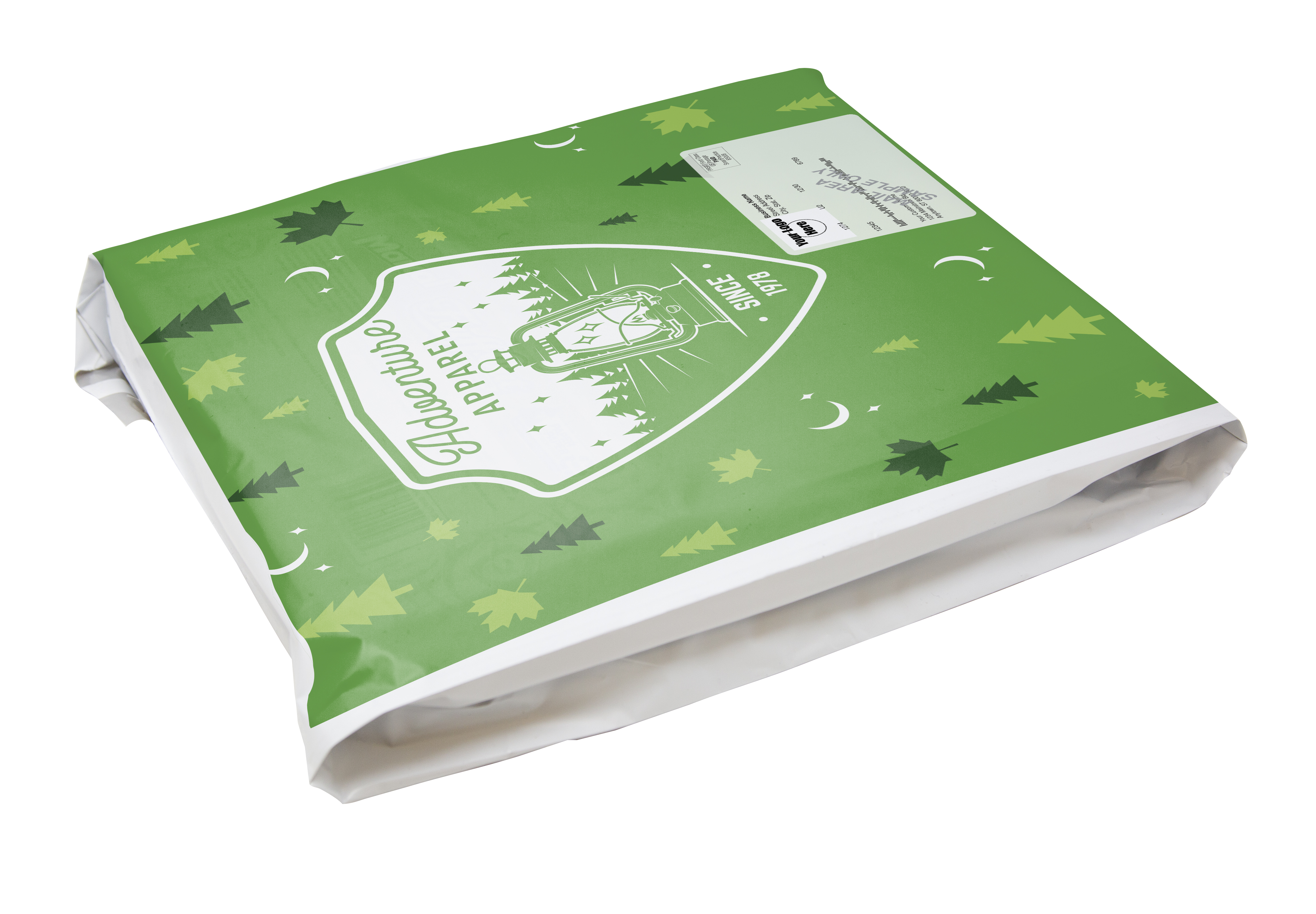 Full Color Expandable Variable Addressing 1-Sided Poly Mailer (14" x 12" x 4")