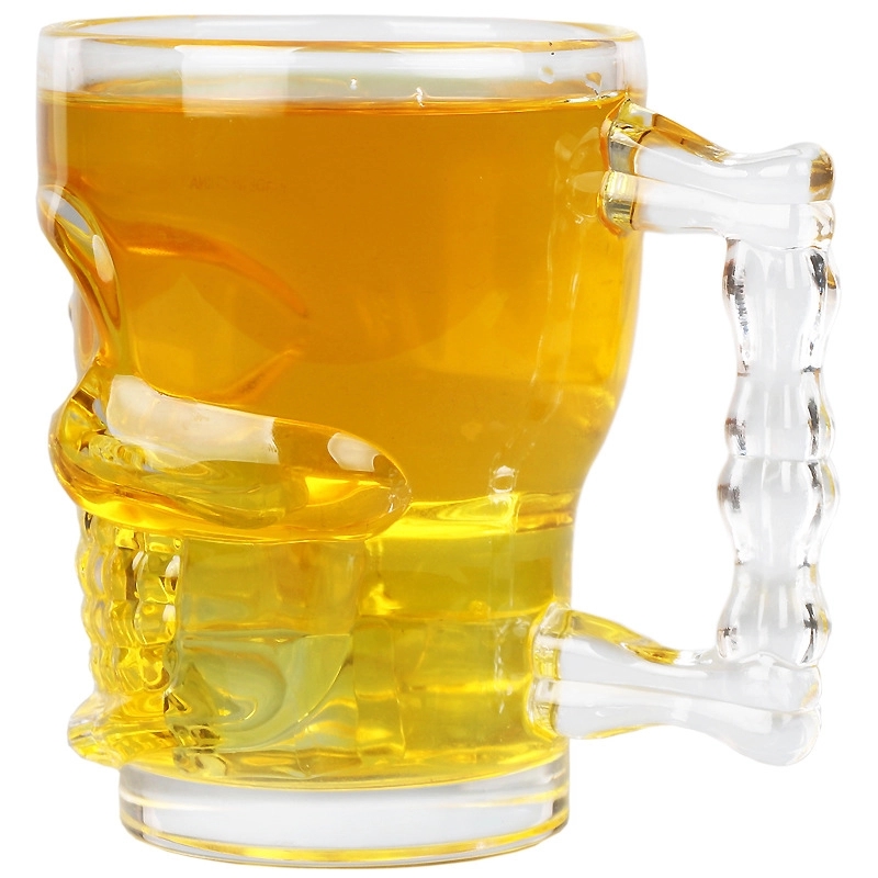 Custom 18 oz Skull Beer Mug 3