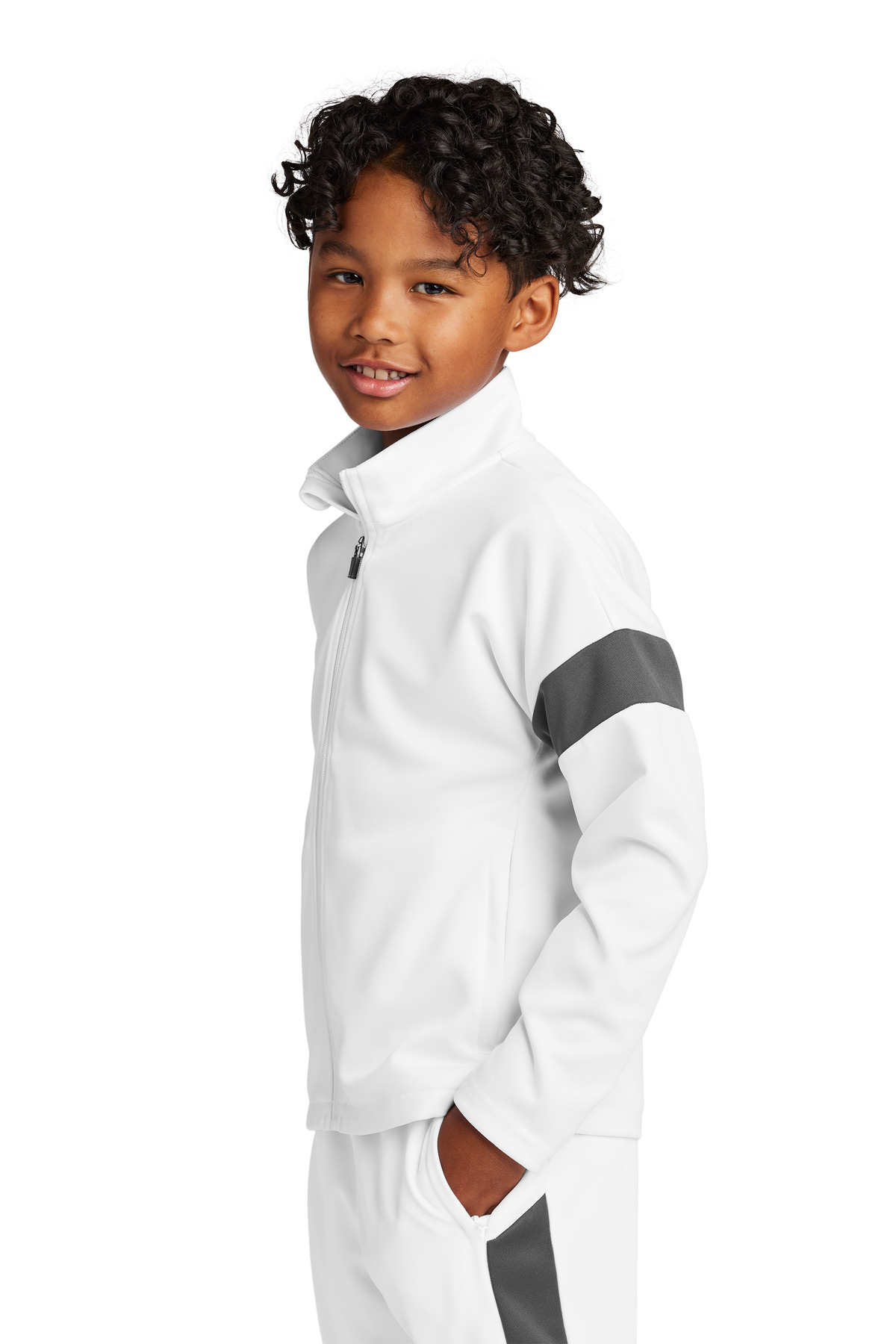 Sport-Tek Youth Travel Full-Zip Jacket YST800 8