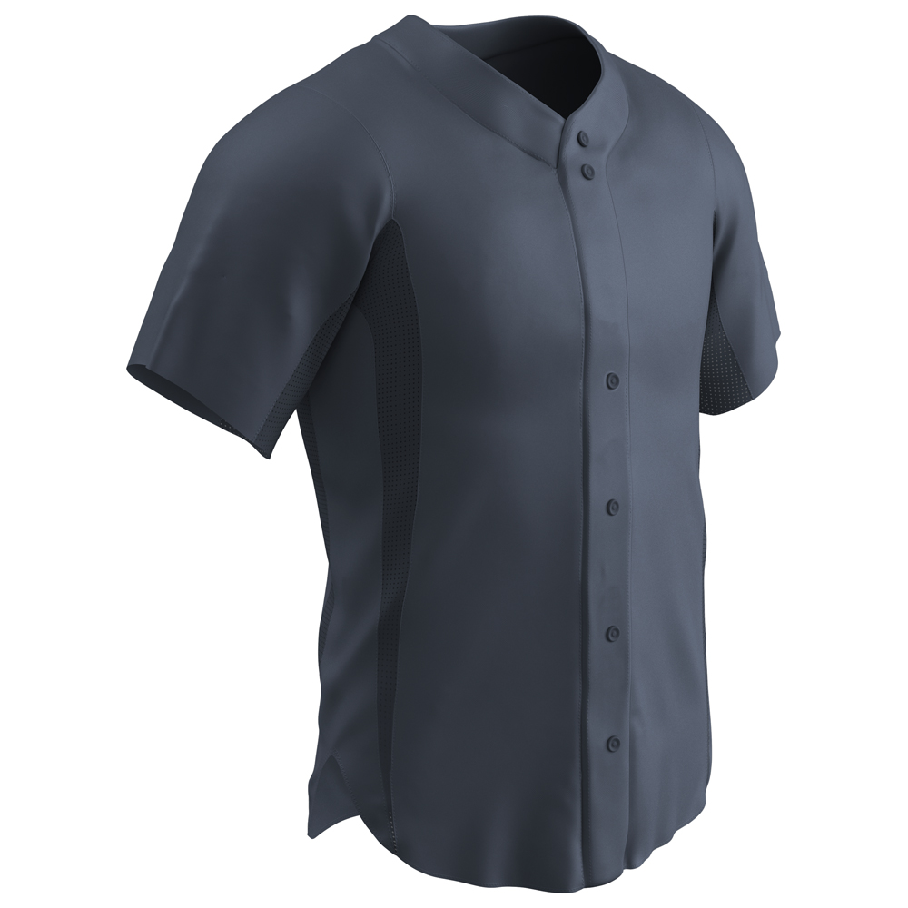 Reliever Full Button Baseball Jersey 1
