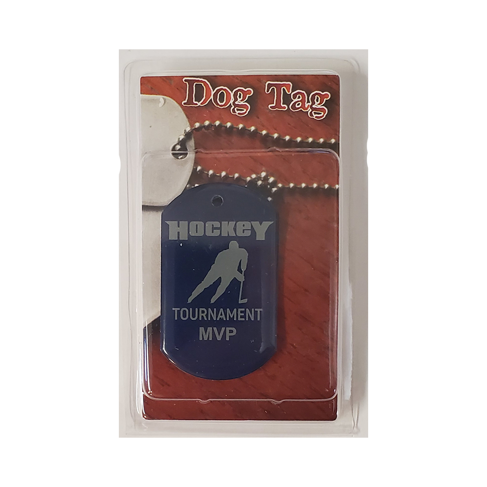 Dog Tag pendant with hole and no attachment (Double Sided) 2