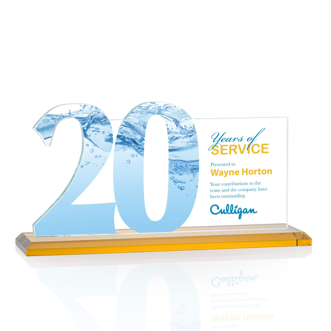 Hazelton VividPrint™ Award - Amber 12