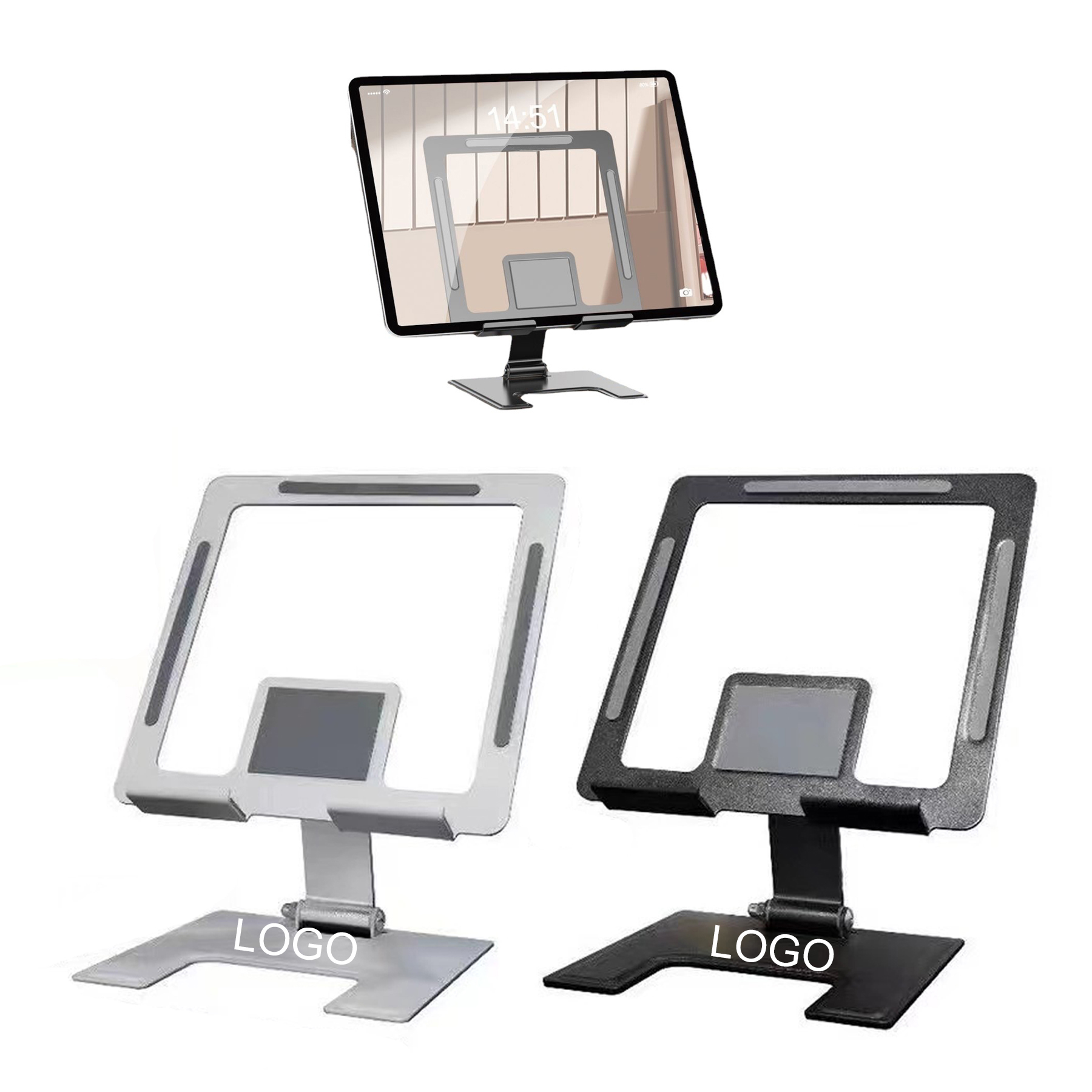 Foldable Alloy Phone Stand 2