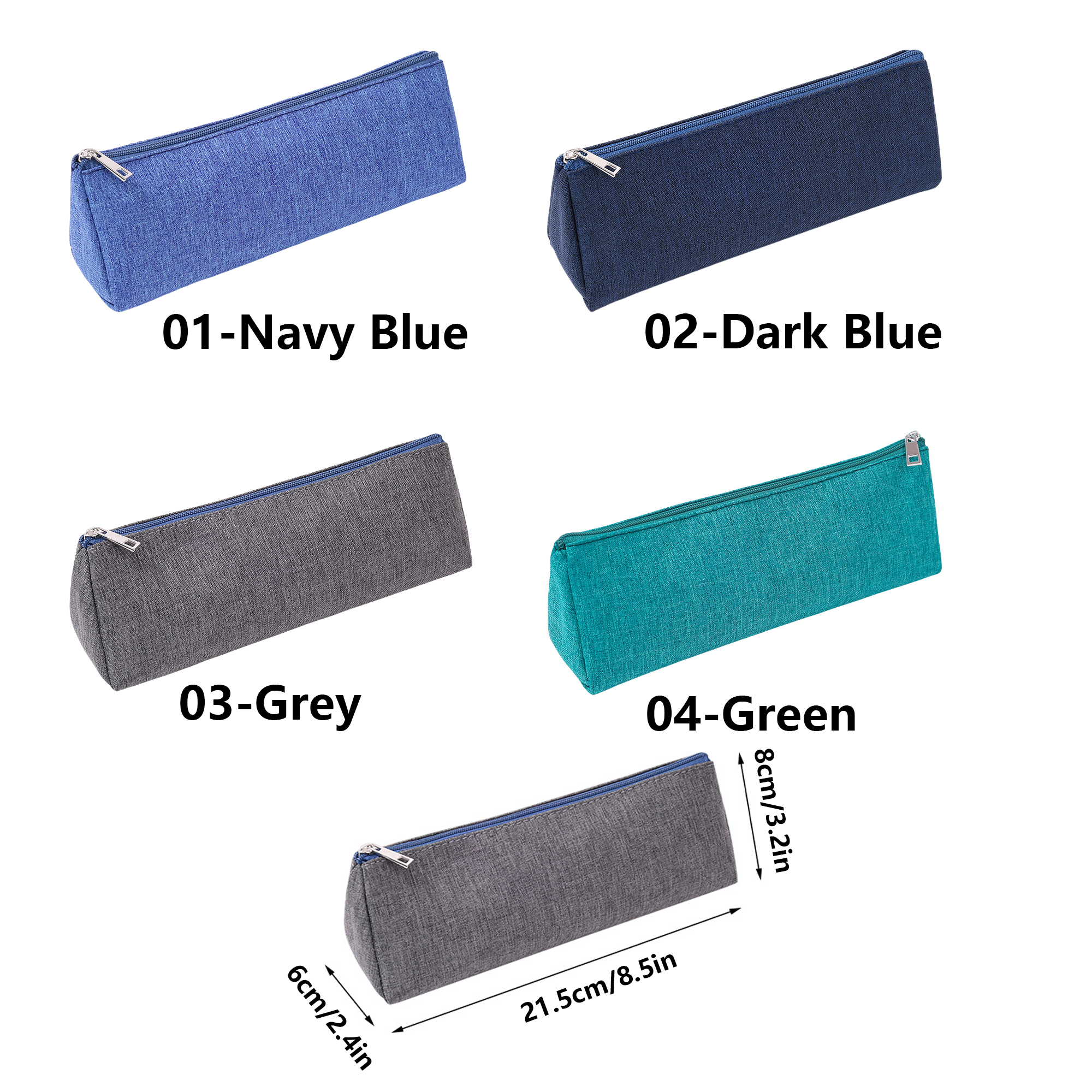 Large Capacity Triangle Pencil Pouch MOQ50 2