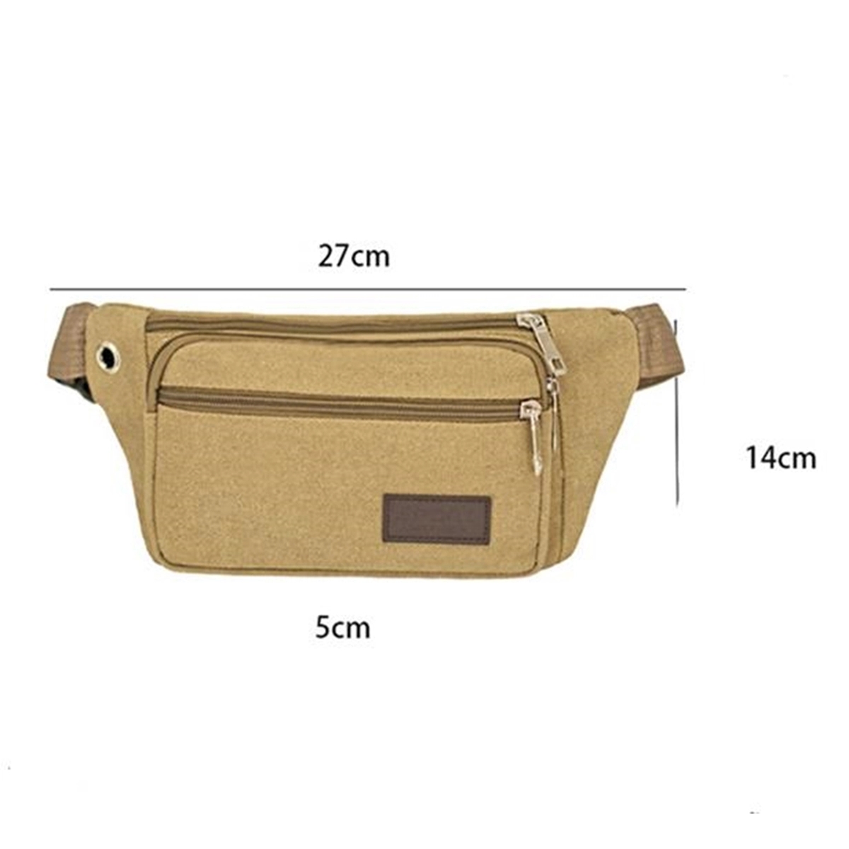 Canvas Fanny Pack For Men And Wommen 3