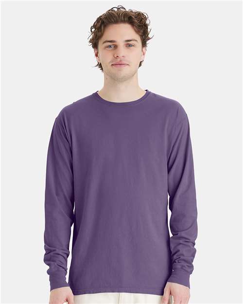 Unisex Garment-Dyed Long Sleeve T-Shirt - GDH200 209