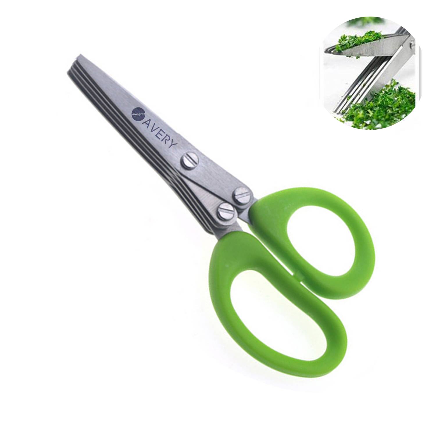 5-Layered Stainless Steel Kitchen Scissors 8