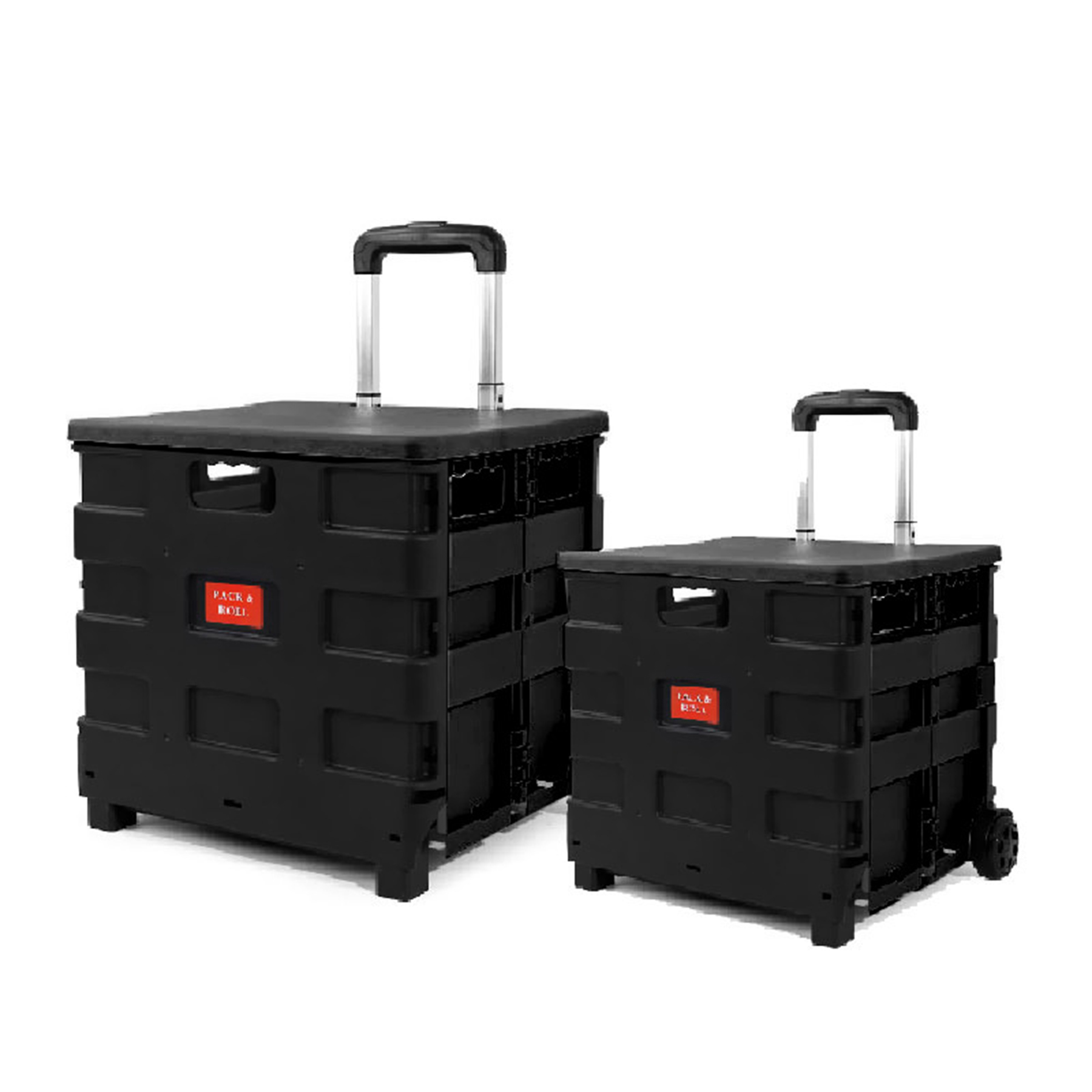PP Foldable Shopping Cart With Handle 3