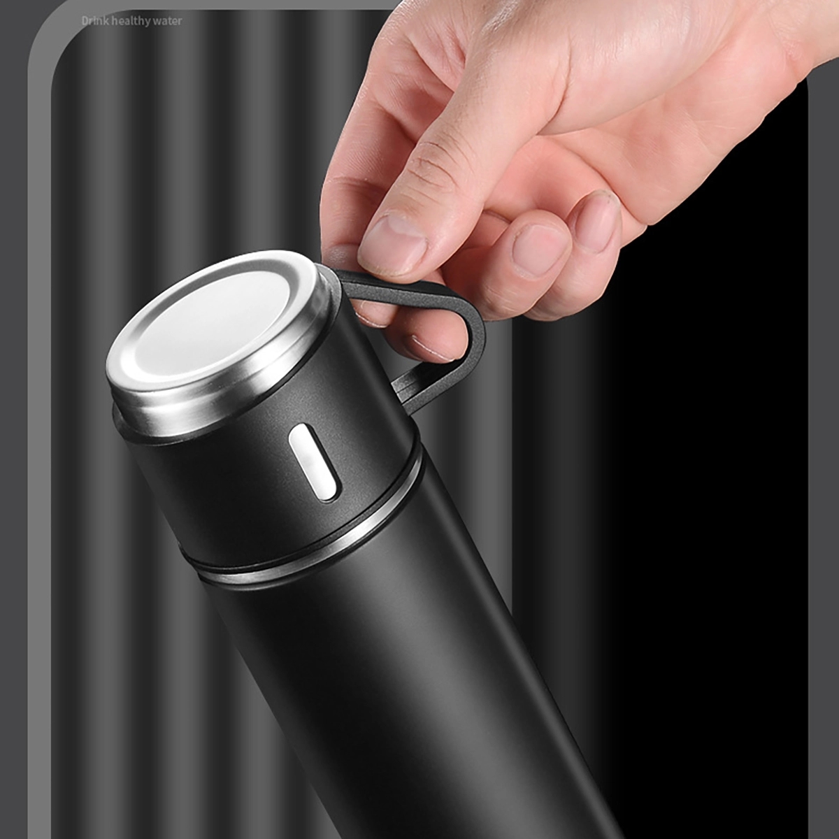 Insulated Vacuum Bottle With Cup 3