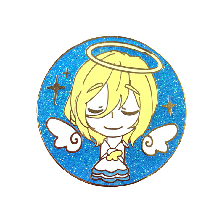 Glitter Lapel Pins 4