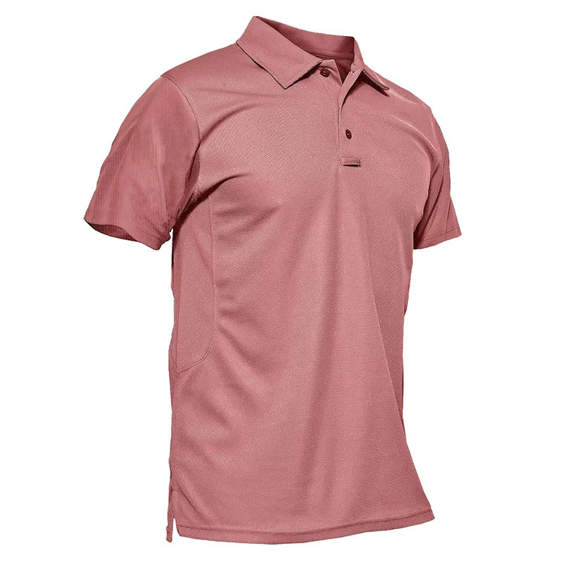 Men's Polo Shirt Quick Dry Performance Short 10